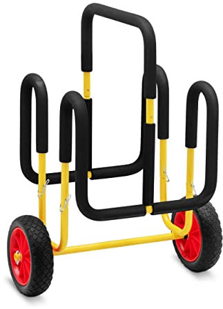 MSW MSW-MMT-09 SUP-Transportwagen für 2 Boards 75 kg SUP-Trolley SUP-Wagen Stand-Up-Paddle-Wagen