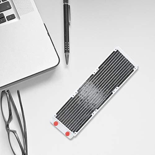 360 Mm Radiator, Vitt Kopparvattenkylsystem PC Radiator PC SYPER SKILK Vattenkylning Radiator 360mm för Industriinstrument