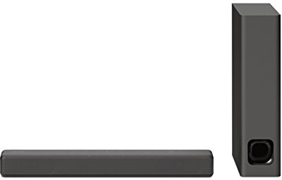 Sony HT-MT300 kompakte Soundbar (100W, kabelloser Subwoofer, Bluetooth, NFC, USB) Anthrazit