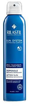 Rilastil Sun System Spray Latte Doposole Rinfrescante Viso e Corpo, Emulsione Fluida dalla Texture Leggera, Idratante e Rigenerante, Confezione da 200ml