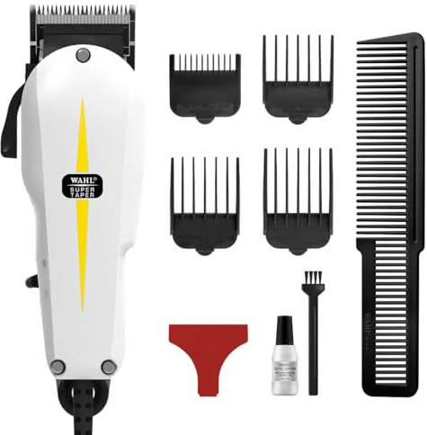 WAHL Moser Maquina Super Taper (08466-216), Estándar, Blanco