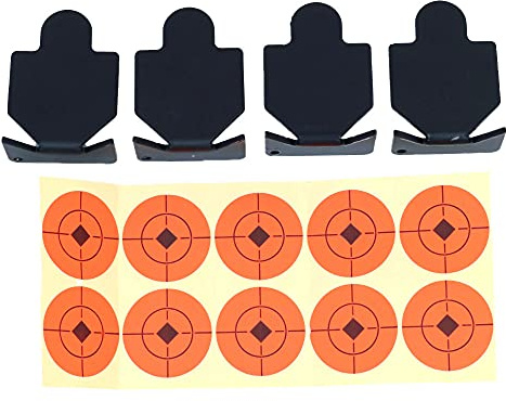 ANCLLO 4PCS Metal Practice Shooting Targets