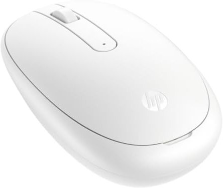 HP 240 - Ratón Inalámbrico (1600 PPP, Conexión Inalámbrica Bluetooth 5.1, 2 Botones y Rueda de Desplazamiento, Windows 11; Windows 10; macOS; Chrome OS) Color Blanco