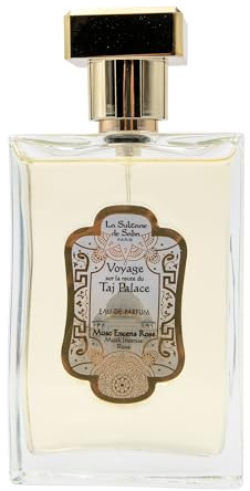 La Sultane de Saba - Eau de parfum Voyage sur la route Taj Palace - Musc Encens Rose - 100ml