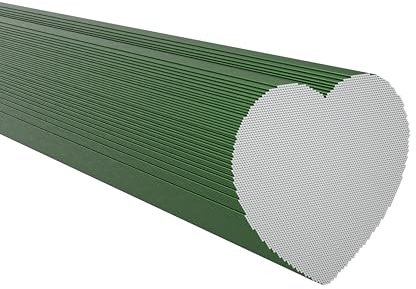 SERSCH 125X Stück Steckdraht in verschiedenen Größen und Farben - robuster Kerzendraht - Ideal für Bastelarbeiten sowie zum Binden von Kränzen - 35cm lang im Beutel (1,0mm, Grün)