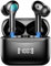 Auriculares Inalámbricos, Bluetooth 5.3 con 4 Micró, Pantalla LED, 2024 HD Estéreo Cascos Inalambricos, Reducción de Ruido, Auriculares in Ear 42H, Control Táctil, IPX7 Impermeable, USB-C, Negros