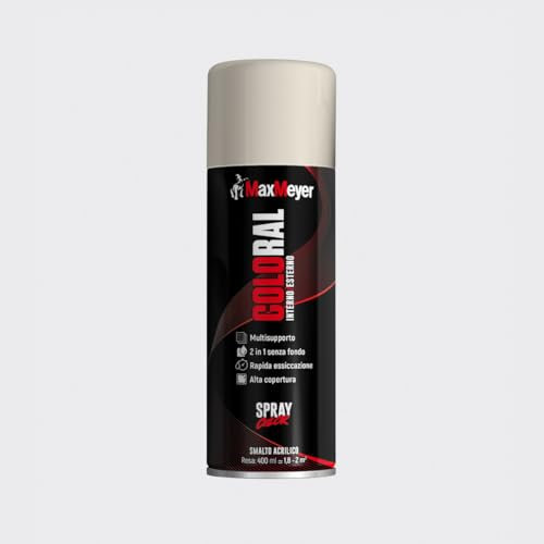 MAXMEYER Spray Coloral 0.4L Ral 1013 Bianco Perla