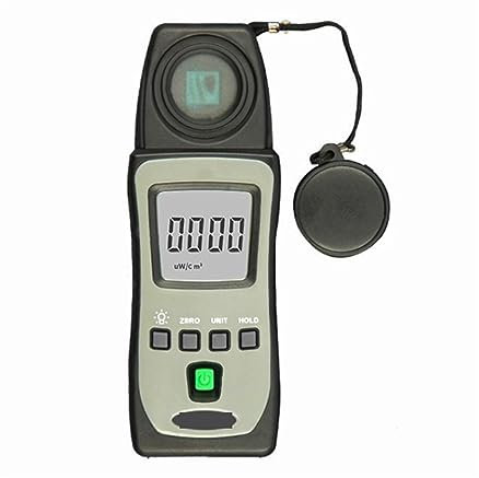 MEIVIYA Outil de Mesure de l'intensité Lumineuse et de la luminosité Mini Compteur De Lumière UV UVA UVB UVAB Luxmètre 290nm ~ 390nm Photomètre Portable Lumière Luxmètre Outils De Mesure
