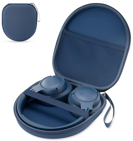 Funda Compatible con JBL Tune 510BT 520BT 500 720 BT 770 NC 760 NC, Sony WH-CH520 WH-CH720N, Auriculares inalámbricos con cancelación de Ruido, Bolsa de Viaje portátil (Azul)