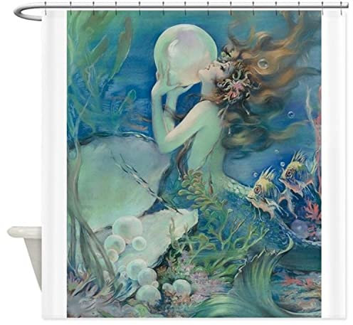 Deko Jugendstil Mit Perle Schöner Dekostoff Duschvorhangbadevorhang Badevorhang Duschvorhänge 180x180cm