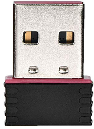 Mini Adattatore Wireless Usb Scheda di Rete Usb 2.0 Wifi Dle 2.4Hhz 600Mbps per Mac Prodotti di Rete Desktop e Periferiche