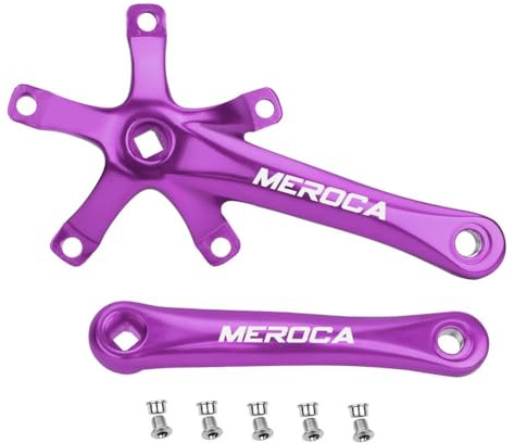 BlissfulAbode 170mm CNC lavorato bicicletta manovella set per mountain bike per compatibilità BCD