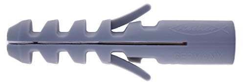 D´s Items® S-Dübel - kompatibel mit Fischer S-Serie - 6 X 30 - [50 Stück] - | Spreizdübel | Nylondübel | Allzweckdübel | Universaldübel