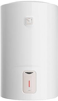 Ariston Lydos Dune R - Calentador de Agua Eléctrico 50L Vertical 45x47x52.8 Caldera Eléctrica con ECO EVO, Water Plus y Anticorrosión para un mayor ahorro de energía y durabilidad