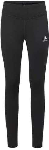 Odlo Leggings de sport pour femmes Essential Warm I Pantalon de course pour femmes long hiver I Collant de course long I Femmes
