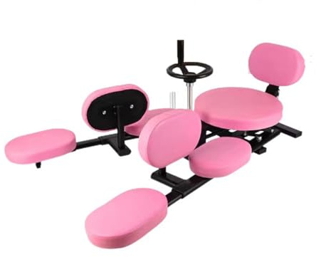 Bensträckare Med Hjul, Tung Utrustning Splittmaskin, 0-210° Justerbar Stretchutrustning, Skumkudde Och Ryggstöd, 200 Kg Lastkapacitet(Color1)