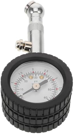 HORIALENCE Manometro Digitale per Pneumatici, Misuratore di Pressione Pneumatici Auto 60psi Letture Rapide e Custodia Protettiva, per Automobile e Veicoli