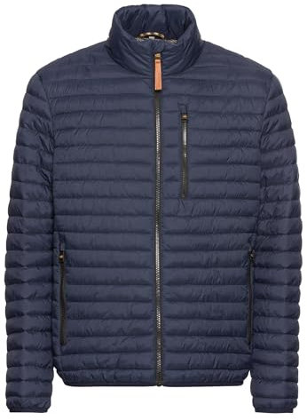 camel active Herren Steppjacke aus recyceltem Polyamid Nachtblau, menswear-64