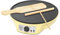 Bestron ASW602BS Crepe Maker, Alloy Steel, Yellow