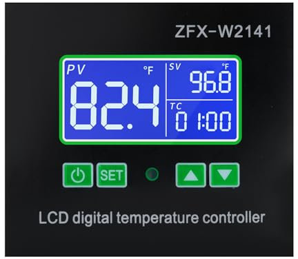 Aoaoy Digital Temperature Controller Module, Automatic Switch for Seafood Machines, Refrigerators