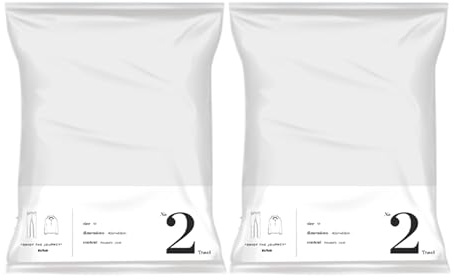Sacchetto di immagazzinaggio del vuoto-sacchetto di immagazzinaggio del vuoto per vestiti, sacchetto di immagazzinaggio di compressione-2 x sacchetto di vuoto | Sacchetto di vuoto per il viaggio