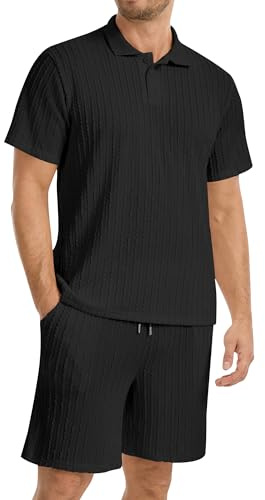 LVCBL Survêtements homme Homme Ete Casual Tenue Hawaïenne Légère Survêtement Vetement Homme Ete Tracksuit pour un Usage Quotidien et Les Vacances