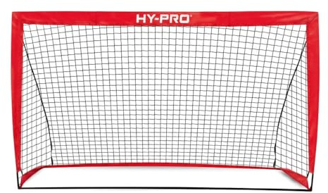 Hy-Pro 7ft x 5ft Pop Up Flexi Football Goal - Portable Net with Carry Bag