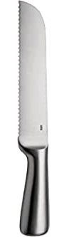 Alessi SG503 Mami Coltello per Pane in Acciaio Forgiato Aisi 420, Satinato