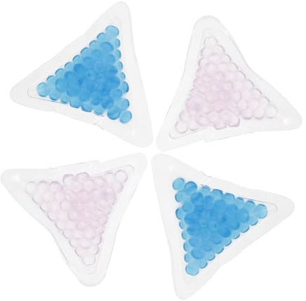 FRCOLOR 4pezzi Impacchi Caldo-freddo per Lesioni Borse Refrigeranti Portatili in Gel Confezione per Terapia di Riscaldamento e Raffreddamento