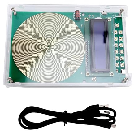 Annadue Générateur de Résonance 7,83 Hz, Générateur de Signal D'onde Sinusoïdale Pure avec Plage de Fréquences de 0,1 Hz à 30 KHz, alimenté par Micro USB pour la Relaxation du Corps et
