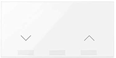 Simon 10001080-130 placa de pared y cubierta de interruptor Blanco