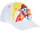Paw Patrol Marshall Baseball-Cap Mütze Kappe Sommer-Hut, Farbe:Weiß, Größe:52