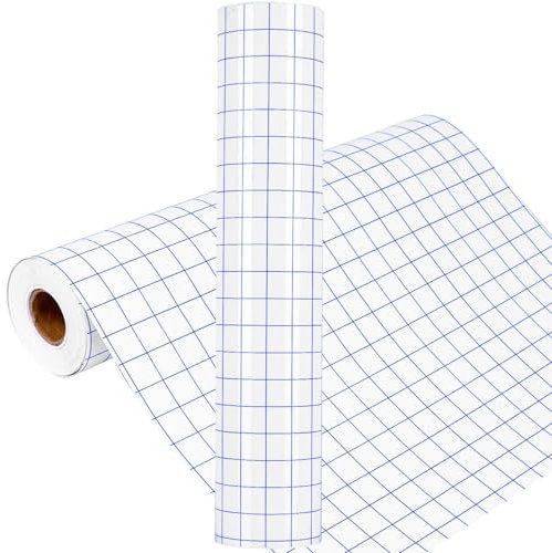 Prime Vinyl Transferfolie Plotter für Plotterfolie, 30,5cm x 1067,5cm Vinylfolie Plotter Zubehör mit für Cricut, Silhouette Cameo, Schildern und Fenster dekorationen