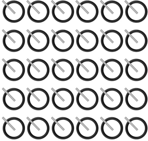 100 Pcs Replacement Pin and ORing Set,4mm Impact Ring and 3 x 25mm Socket Pins, 1/2 Impact Socket Scaffolders for Impact Wrench, Pressure Washer