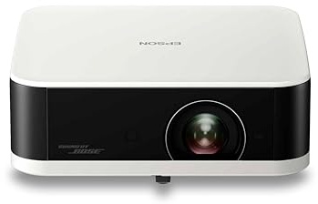 Epson Lifestudio Pop EF-61W Bianco diamante Proiettore smart portatile, Sound by Bose, Google TV, Full HD, utilizzo interno/esterno, garanzia di 5 anni*