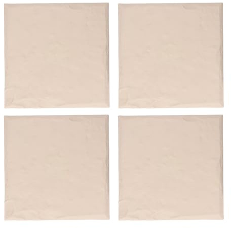 Tnfeeon Piedras de Paso de 15,5 Pulgadas, Adoquines para Pasarelas de Jardín, Superficie Texturizada con Estacas para el Suelo, Paquete de 4 para Patio, Piscina, Caminos, Clima, Piedras de (blanco