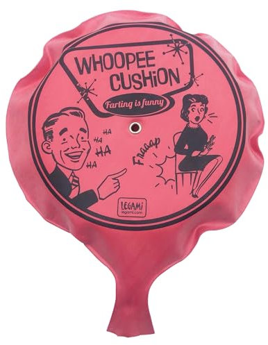 Legami - Cuscino Scoreggino, Whopee Cushion, Diametro 15 cm