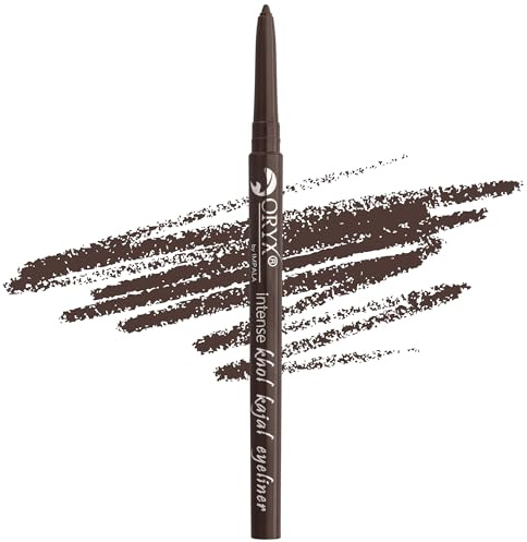 IMPALA | Oryx Khol Kajal Eye Pencil Cosmic Brown 11 | Waterproof Eyeliner | Precise Finish Eye Liner | Creamy and Easy to Apply | Intense, Long-Lasting, and Water-Resistant Color