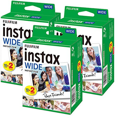 Instax Wide 20er Film 3er Set 60 Posen