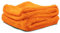 Nuke Guys Gamma Dryer L | Ultra saugstarkes Trockentuch 1400 GSM orange 40x60cm | Fusselfrei, abgerundete sanfte Fasern, kratzerfrei, groß | Premium Mikrofasertuch für Auto Motorrad Fahrrad