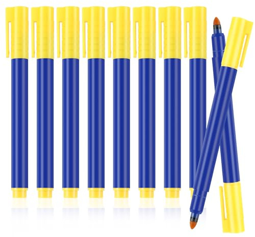 10 Penne Rilevatore Banconote False Professionali - Pro Kit Antifrode per Negozi, Bar e Aziende - Verifica Istantanea Euro/USD/GBP con Luce UV Integrata - Design Ergonomico e Portatile