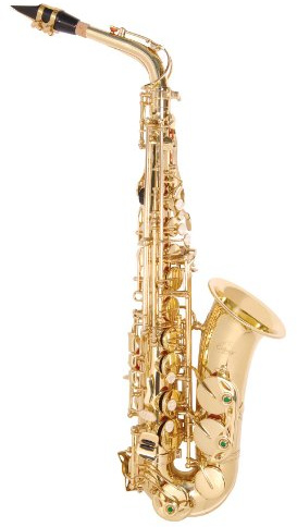 Saxophone alto avec étui de luxe et kit d'accessoires – Idéal pour les débutants et les professionnels