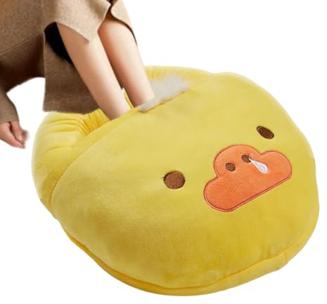 Zetqhuu Piastra Riscaldante per Piedi - Tappetino Riscaldante Elettrico per Piedi | Calzature Invernali per Casa Ufficio e Scrivania Adulti Bambini Comfort