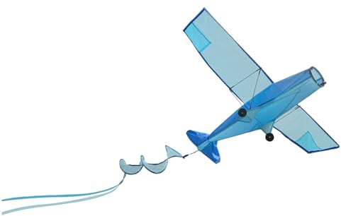 Cerf-Volant Avion Hélice Rotative Structure Carbone Enfant Dès 3 Ans | Poignée ergonomique et long fil inclus | développe coordination et adresse | plaisir garanti en plein air | idée cadeau