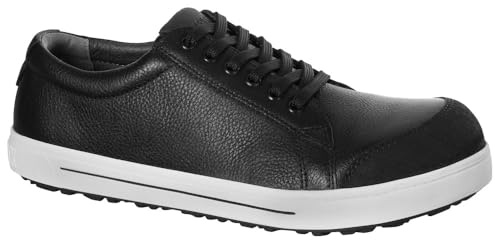Birkenstock Qs 500 unisex professionell säkerhetssko QS 500 naturligt läder vit stl. 42, svart, 41 EU