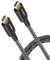 Philips Premium Certified HDMI Cable, 4 ft. 1080p 120Hz 4K 60Hz, 18Gbps Ethernet HDMI 2.0, Gold Connectors, Braided Cable, for TV, Monitor, Laptop, PS4, PS5, Xbox One X S, SWV6120P/27