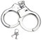 CRLLDPM Esposas de Metal con 2 Llave, Esposas Policia Profesionales del Juguete Falso Accesorios de Disfraz Juegos de Roles Esposas Juguete Niños Profesional Policiales Reales