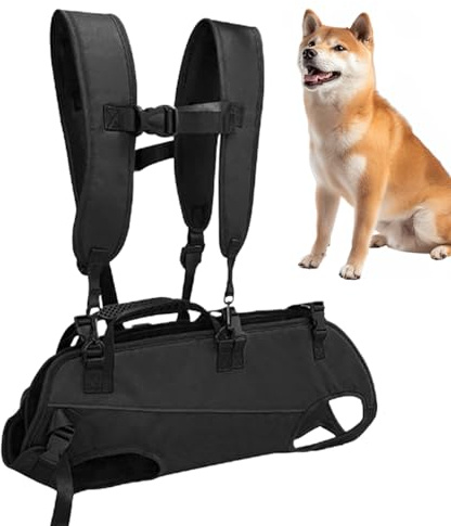 Porteador para Perros | Mochila Porta Mascotas Ajustable - Mochila para Mascotas En Senderismo Viajes Rescate Vehículo Coche Moto Sin Esfuerzo