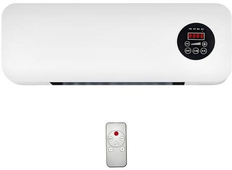 Aire acondicionado Split portátil con temporizador inteligente de 6H, ventilador de pared con control remoto, aire acondicionado de pared, enchufe UE 220 V, enfriamiento para cocina, dormitorio