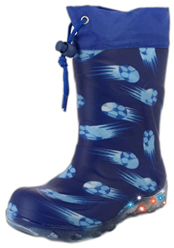 Beck Jungen Fußball Schneestiefel, Blau, 29 EU